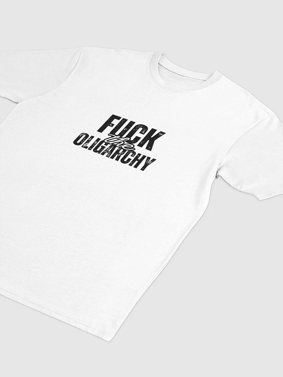 Fuck the Oligarchy Premium Heavyweight Tee (lighter colors) product image (3)