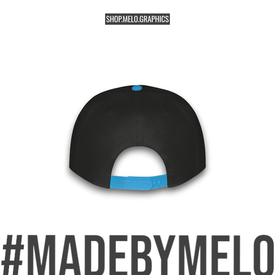 MELOgraphics Classic: Two Tone - Snapback Hat | #MadeByMELO product image (4)