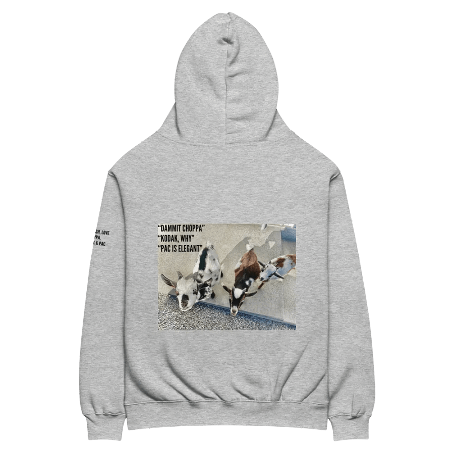 Oversized Hoodie ft. Choppa, Kodak and Pac product image (1)