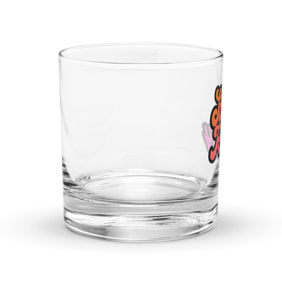 Stay Happy Rocks Glass product image (3)