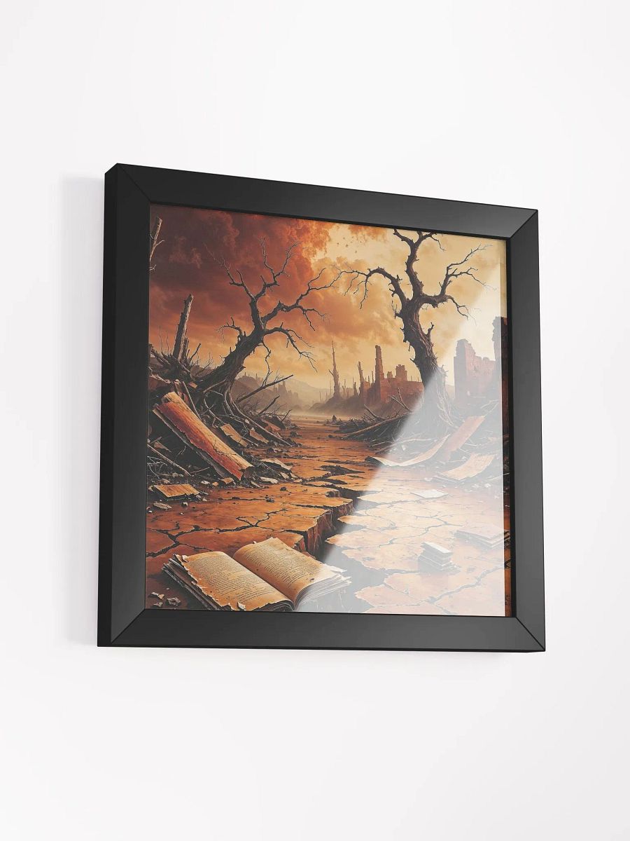 Broken Civilization Framed Matte Print product image (26)