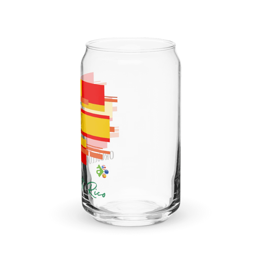Vaso de cristal - Orgullo Hispano Puerto Rico product image (9)