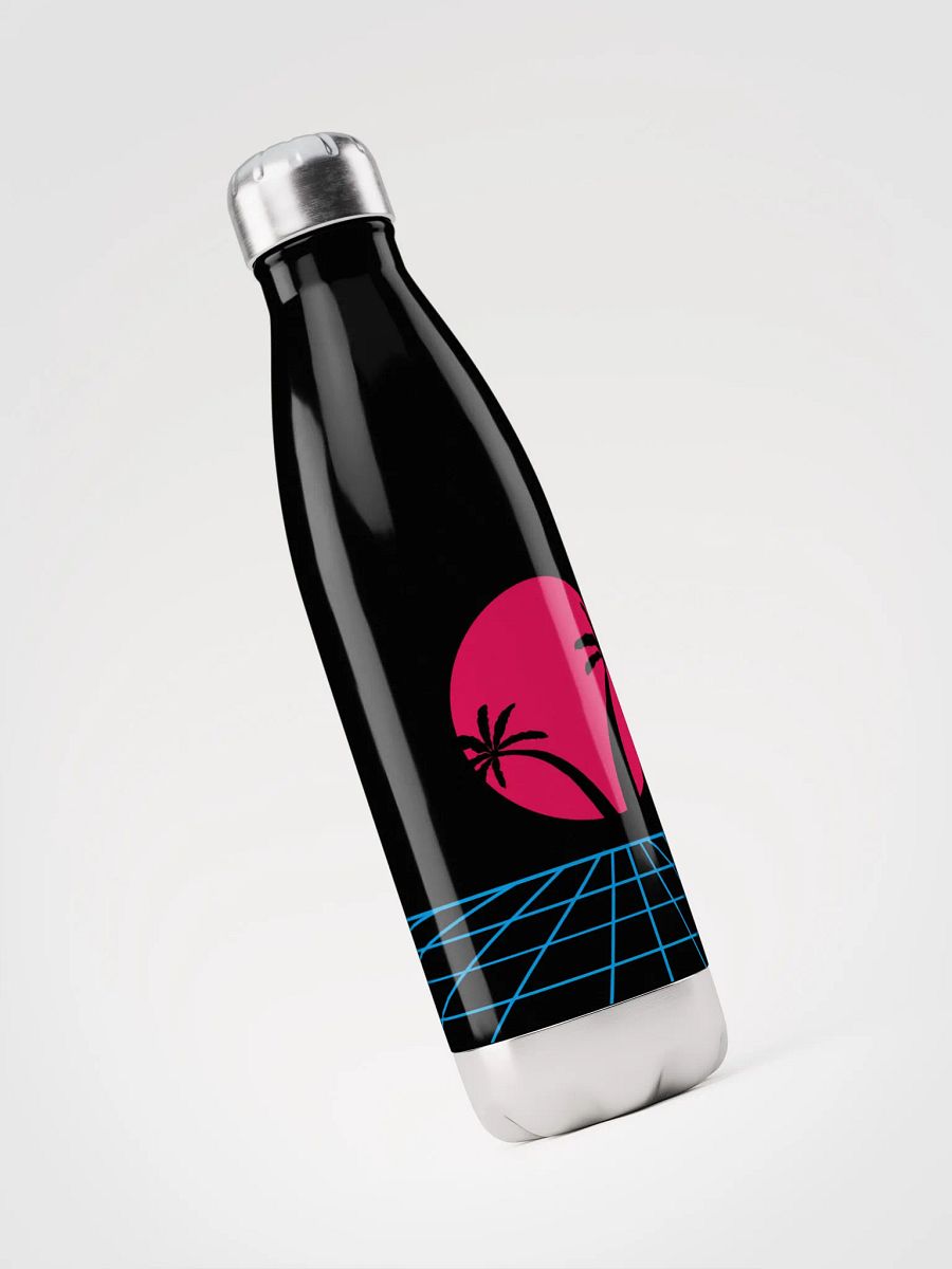 Retro Sunset Stainless Steel Water Bottle product image (3)
