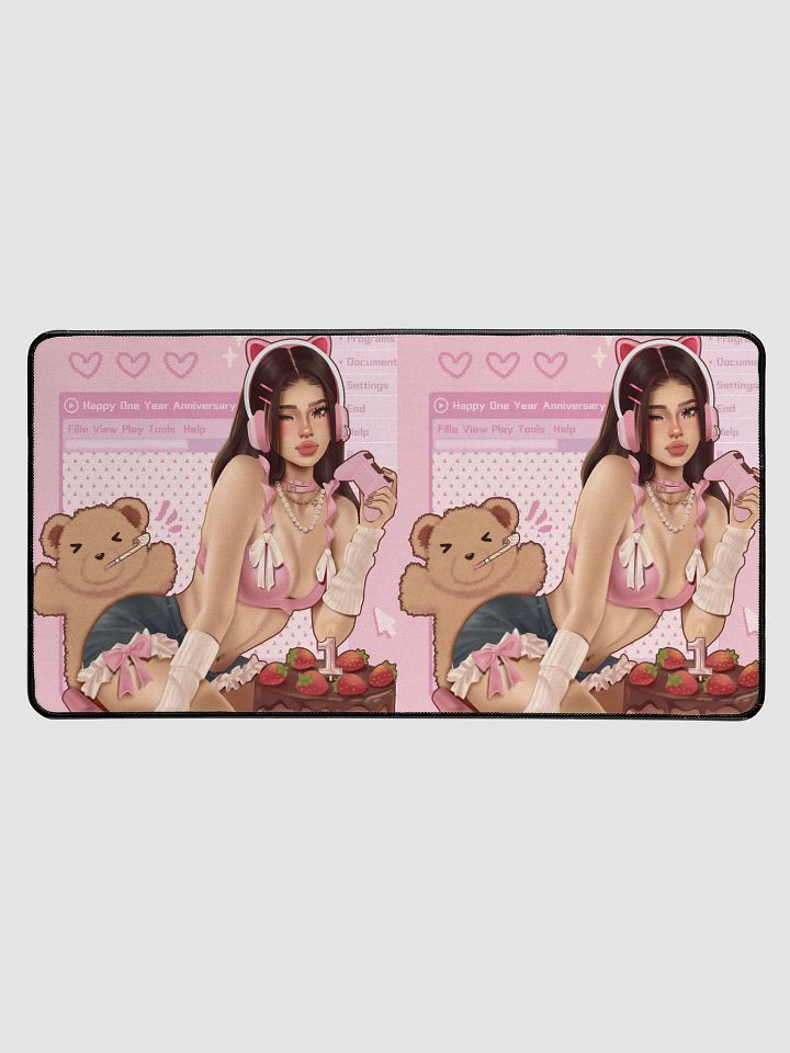 One year anniversary Keyboard Mat <3 product image (1)