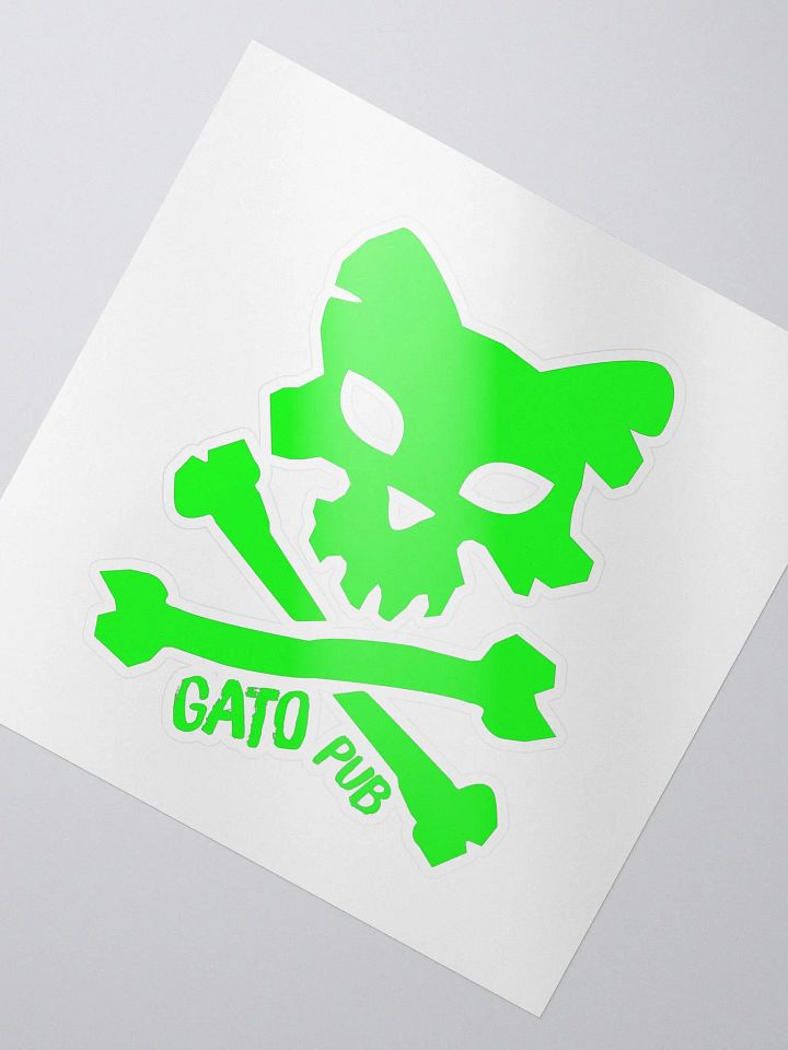Gato Pub Pirate Sticker product image (2)
