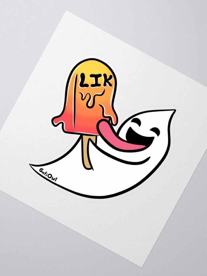 Popsicle Ghost Sticker product image (2)