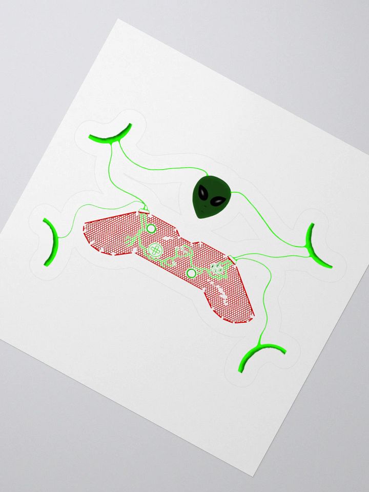 Cosmic Gamer Kiss Cut Stickers product image (6)