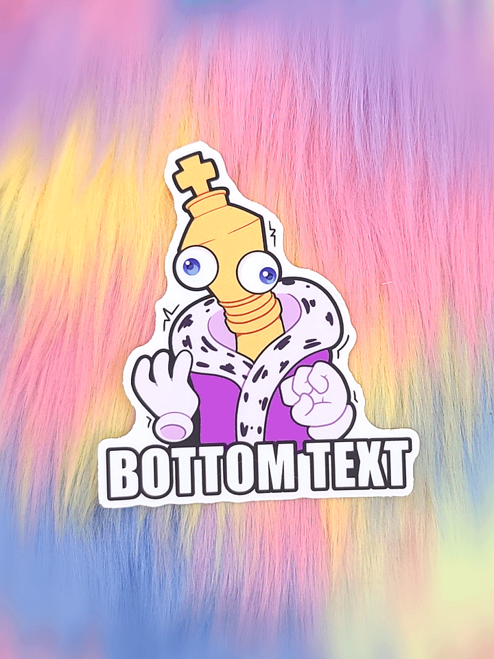 BOTTOM TEXT | Sticker product image (2)