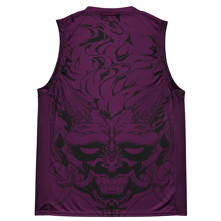 [ ONIFACE ] PURPLE/BLACK Basketball Jersey // SYN product image (4)