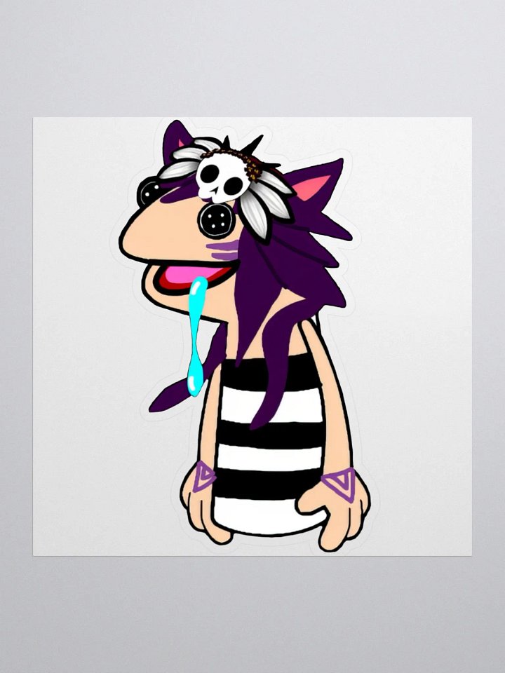Puppet skully Sticker product image (1)