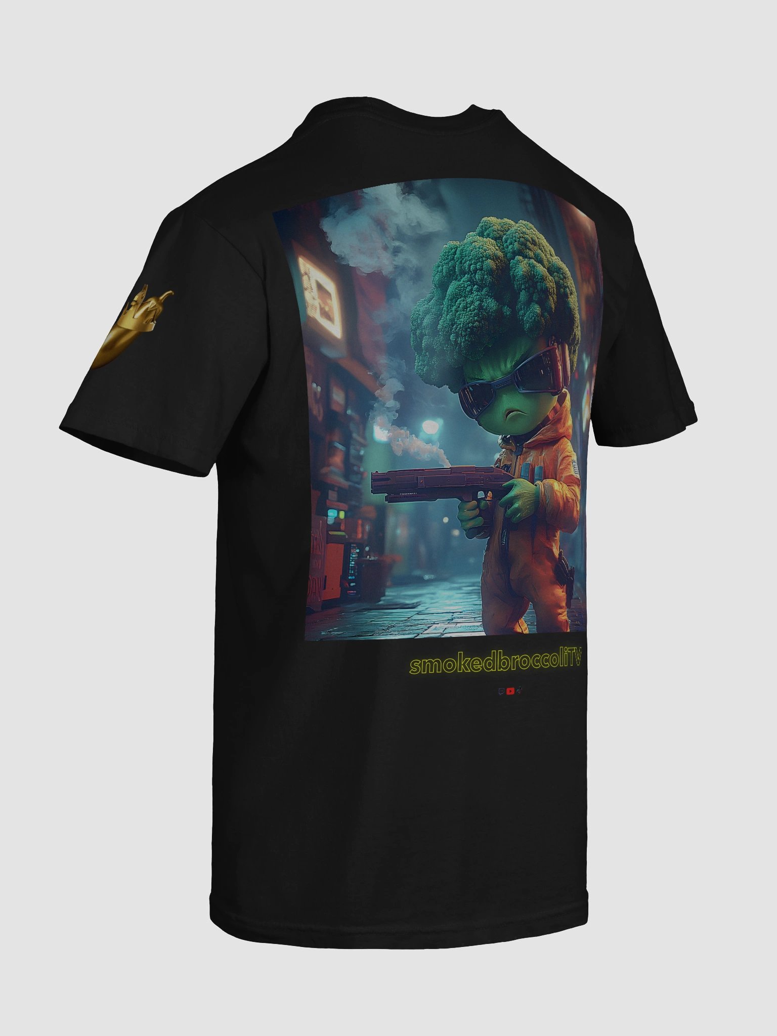 brocc's smoking gun tee product image (10)