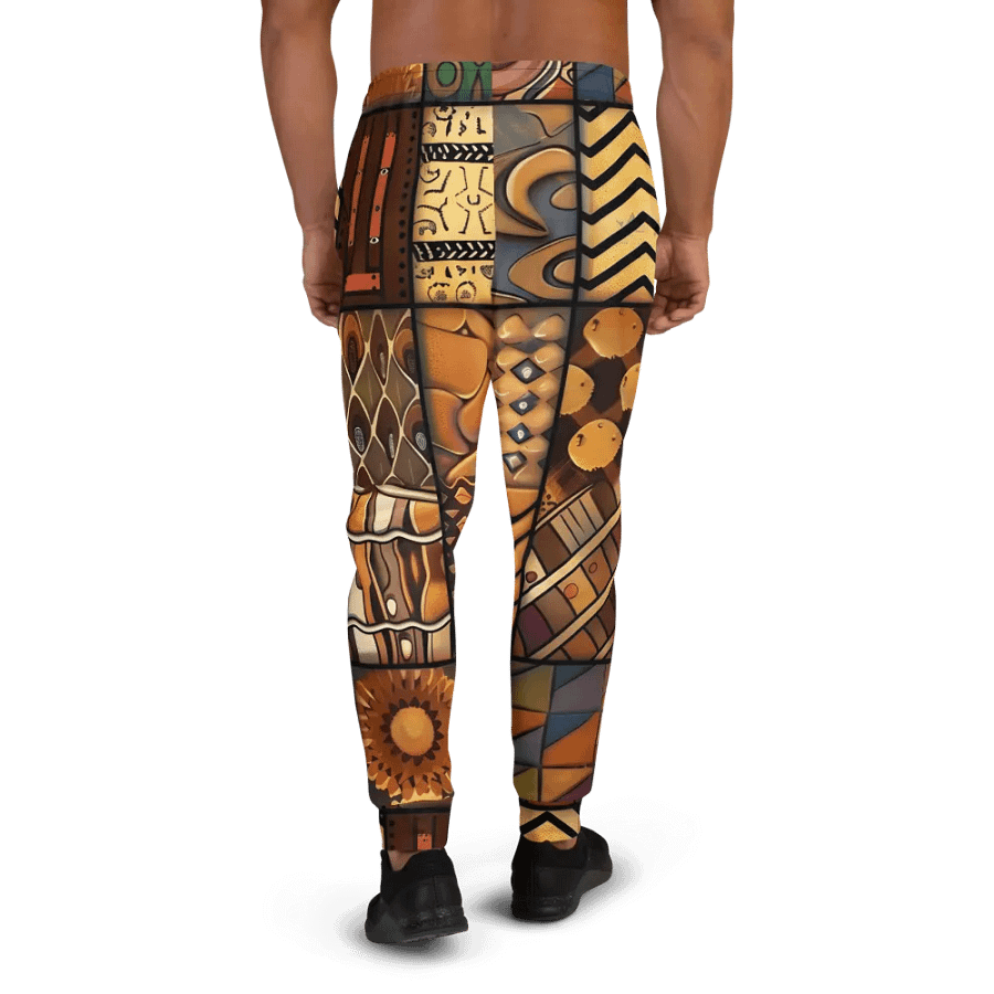 Tribal Elegance: African Patterns Joggers product image (3)