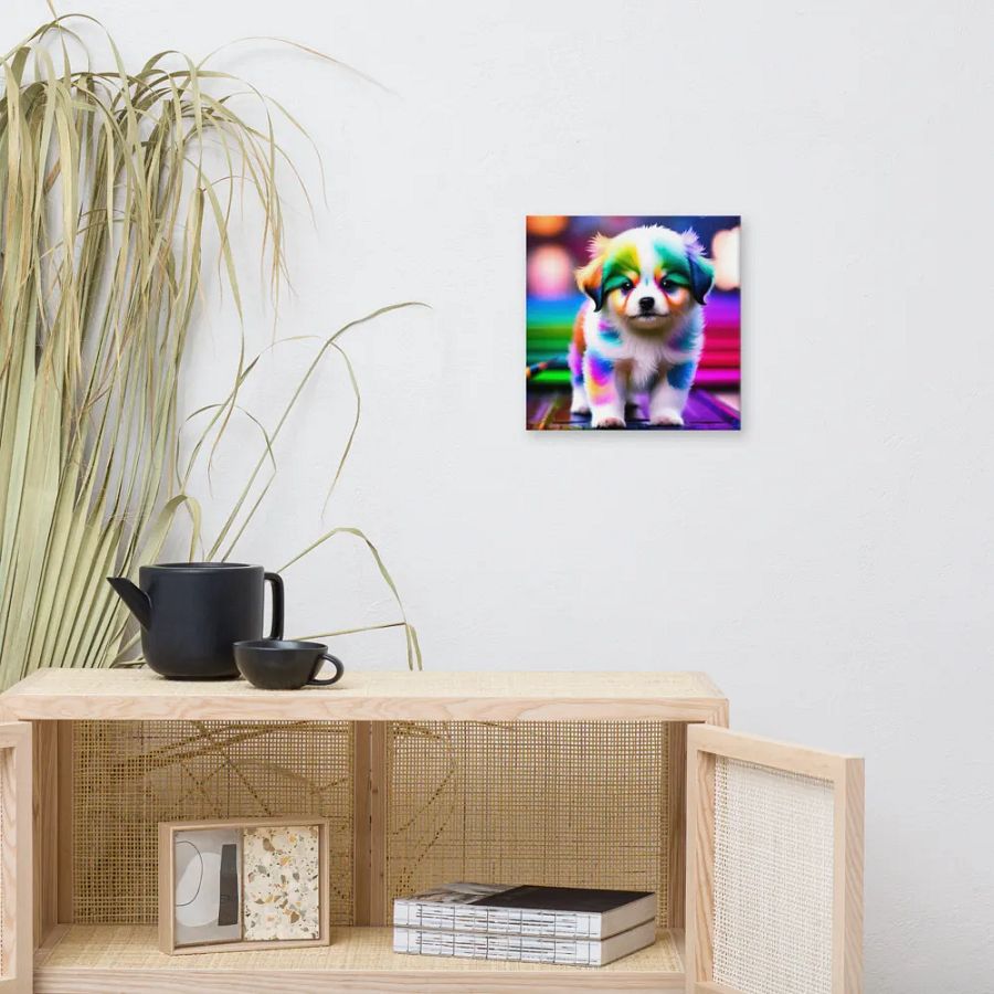 Cute Dog Digital Painting - v18 product image (9)