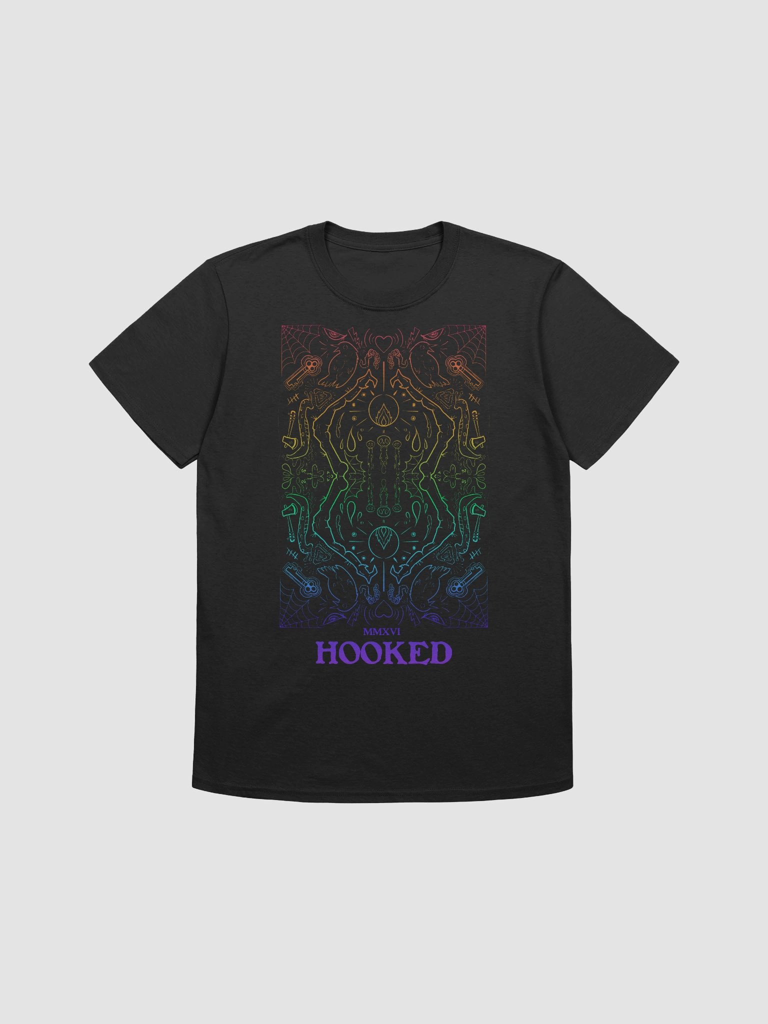 "Hooked"- Prisimatic Graphic Tee product image (1)