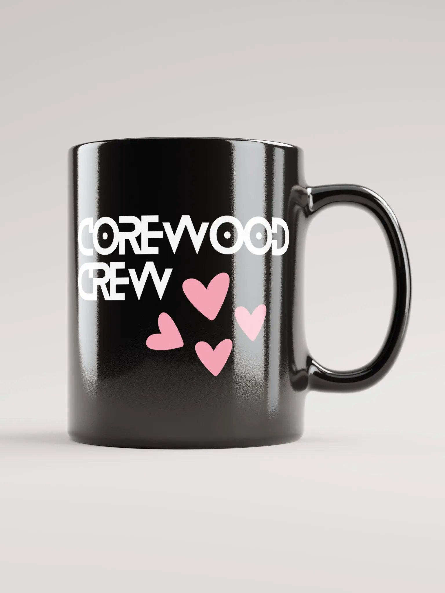 Corewood Crew Hearts (mug black) product image (6)