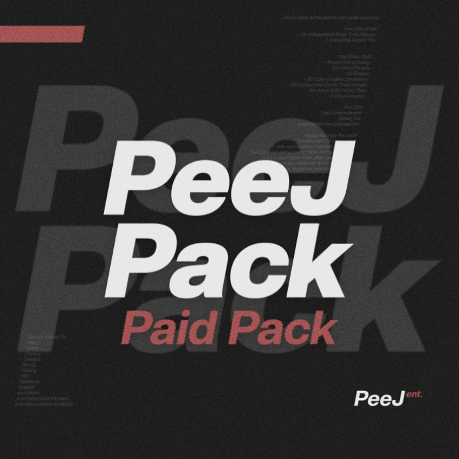 PAID PeeJ Pack for DaVinci Resolve product image (1)