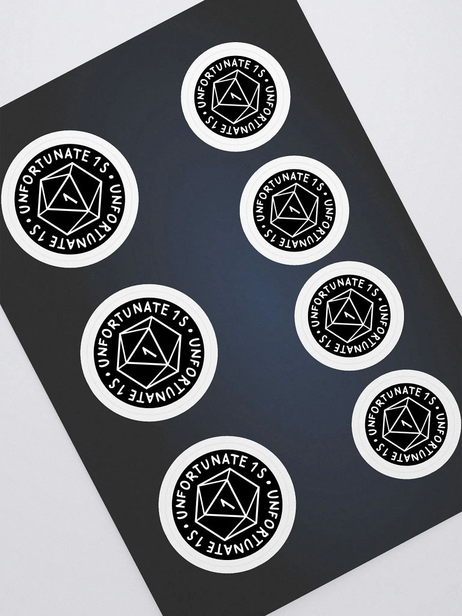 U1 Kiss Cut 6 Sticker Sheet product image (1)