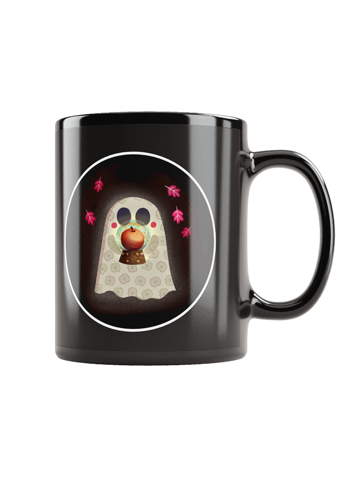 Little Ghost Fall Harvest Haunt - Black Ceramic Mug product image (2)