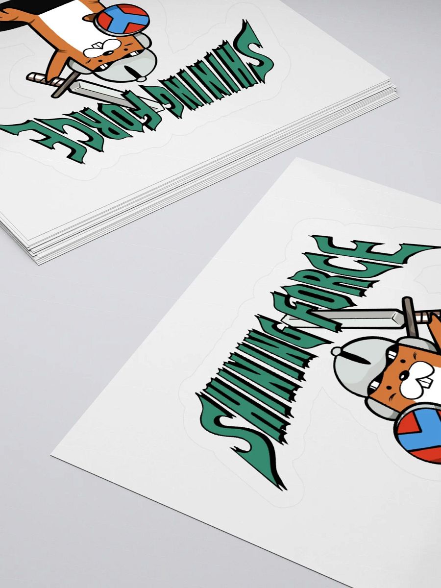 Shining Force: Yogurt & Logo Sticker product image (4)