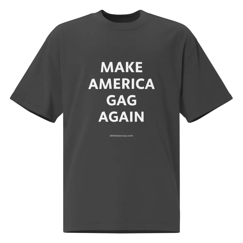 Make America GAG Again Oversized Faded Tee product image (9)