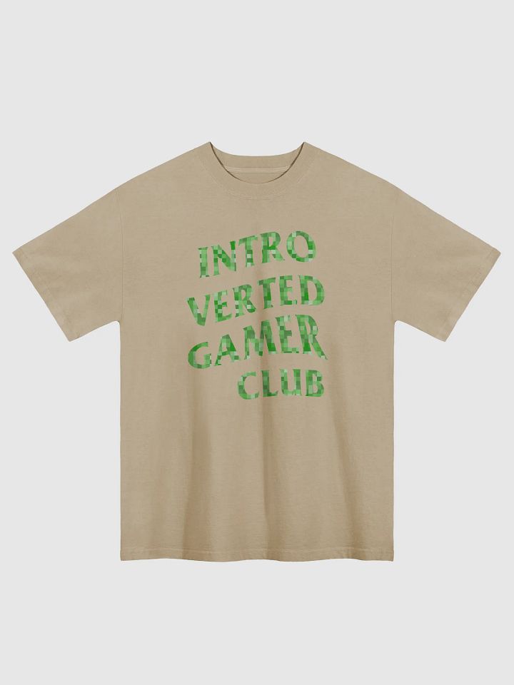 Introverted Gamer Club "creep" Oversized Tee product image (2)