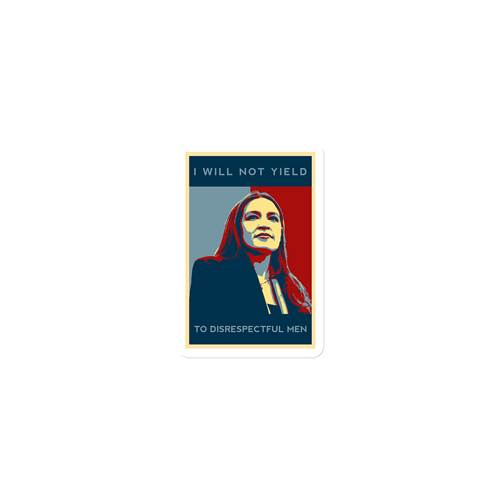 I Will Not Yield Die-Cut Magnet product image (1)