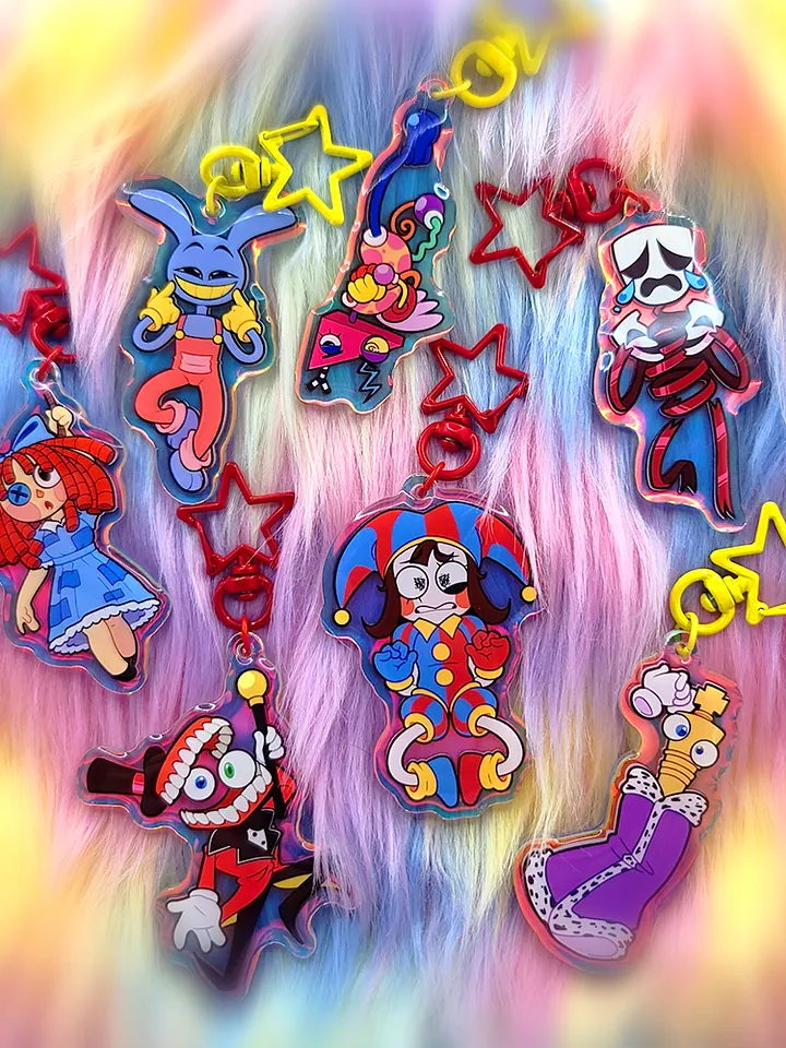Digital Circus | Acrylic Charm Set product image (1)