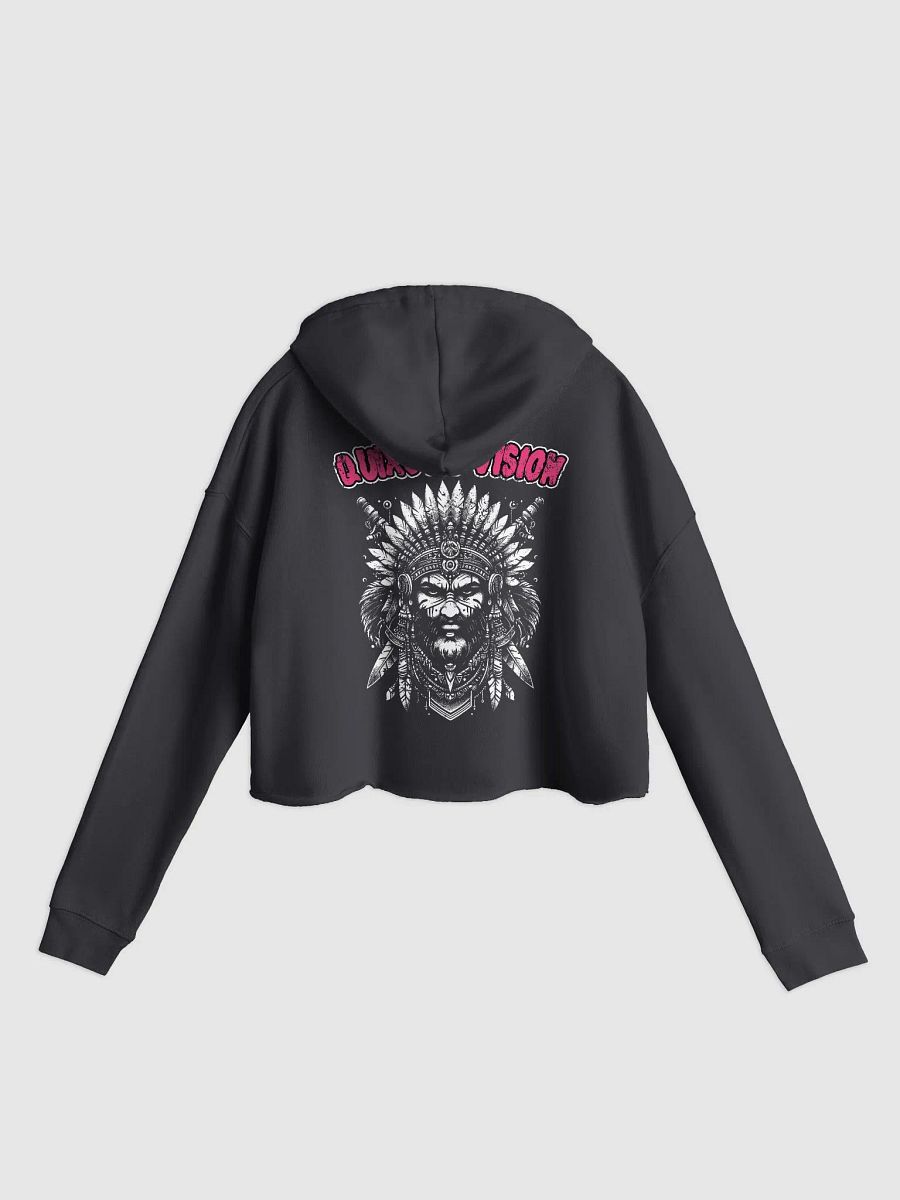 Warrior Back Crop Top Hoodie product image (1)