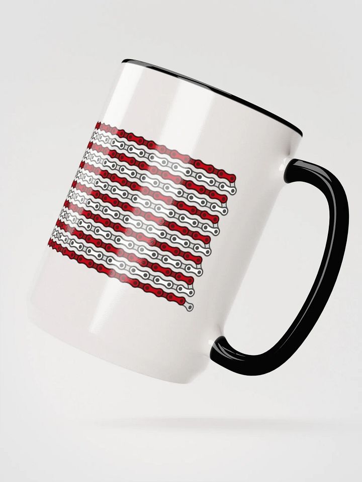USA Betsy Ross Bike Chain Flag Coffee Mug product image (2)