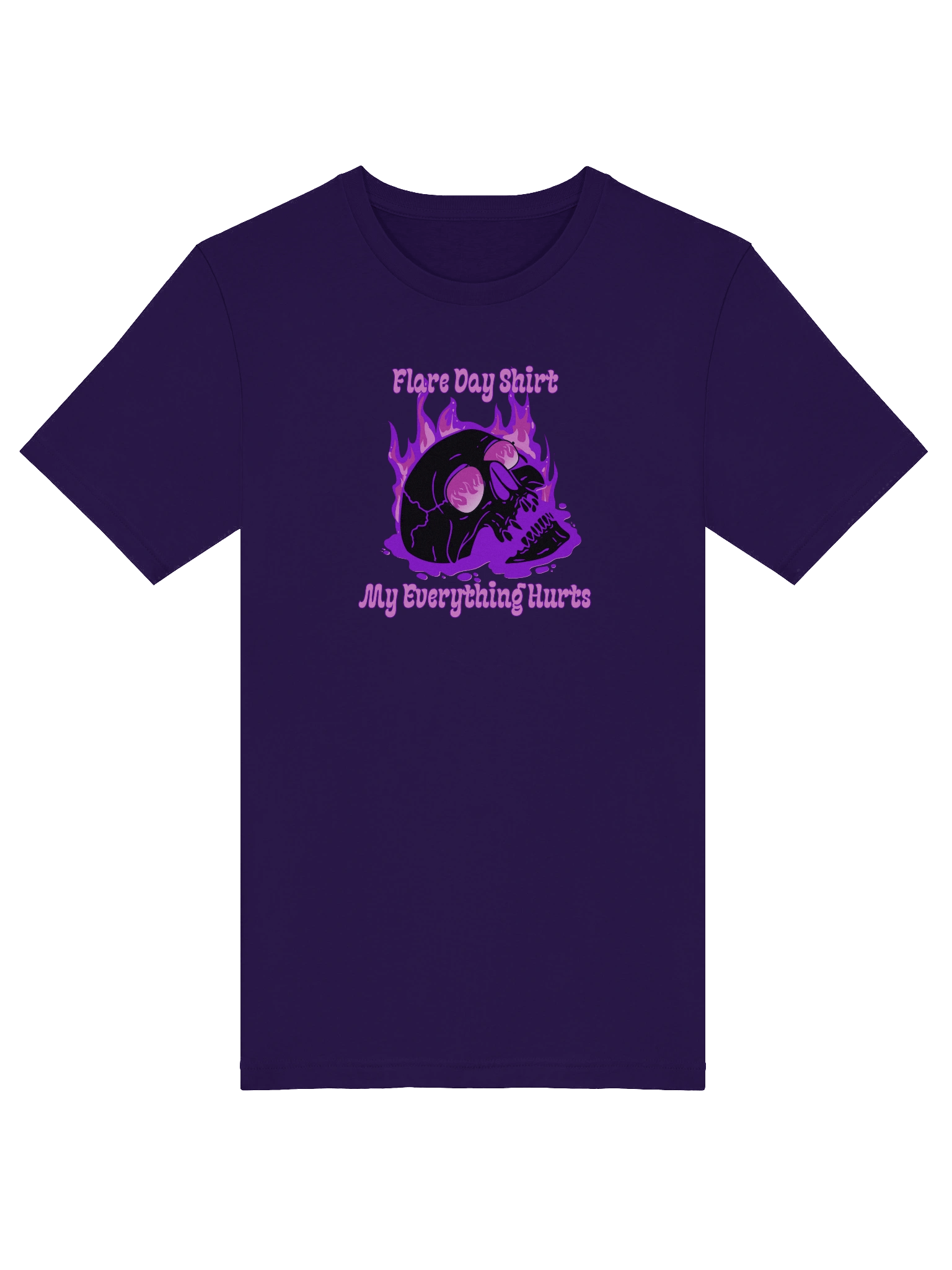 My Everything Hurts! Supersoft Unisex Tee (Purple Design) product image (5)