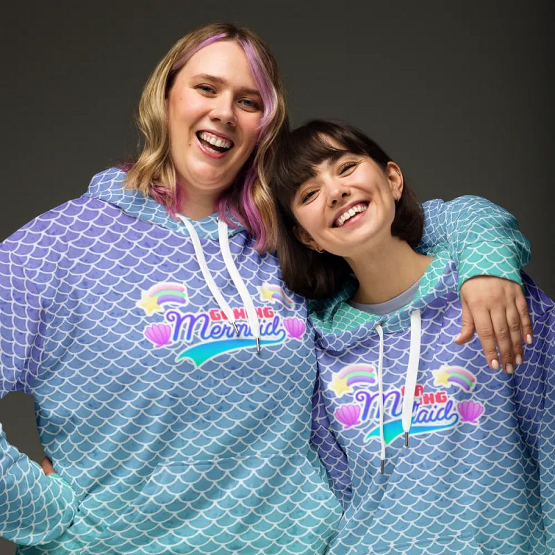 Gaming Mermaid Hoodie