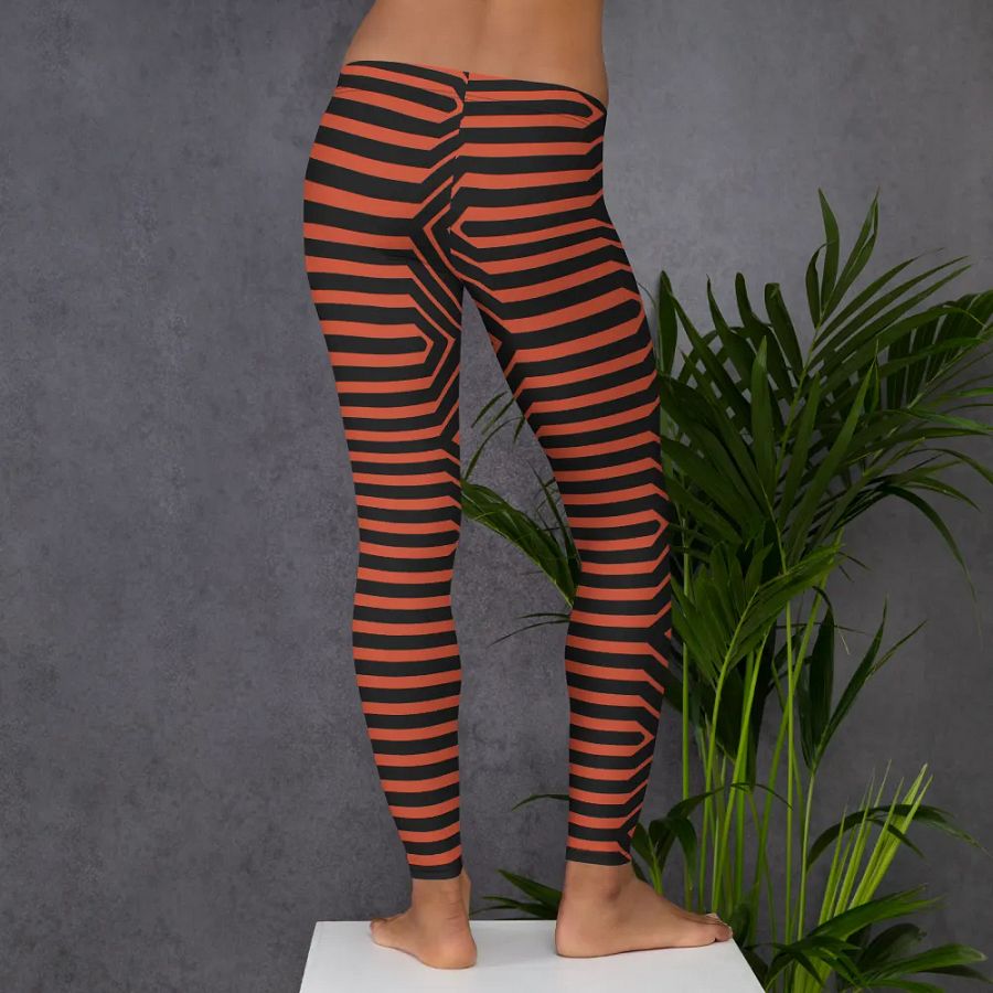 Leggings – Red and Black Seamless Modern Stylish Texture for a Bold & Trendy Look product image (6)
