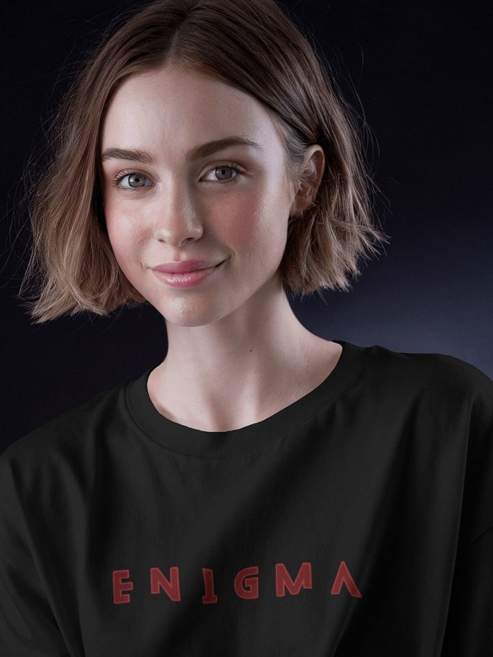 ENIGMA Red Futuristic T-Shirt product image (1)