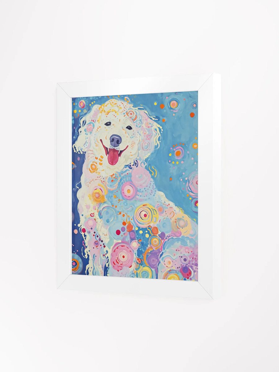 Joyful Pup - Whimsical Framed Poster product image (3)