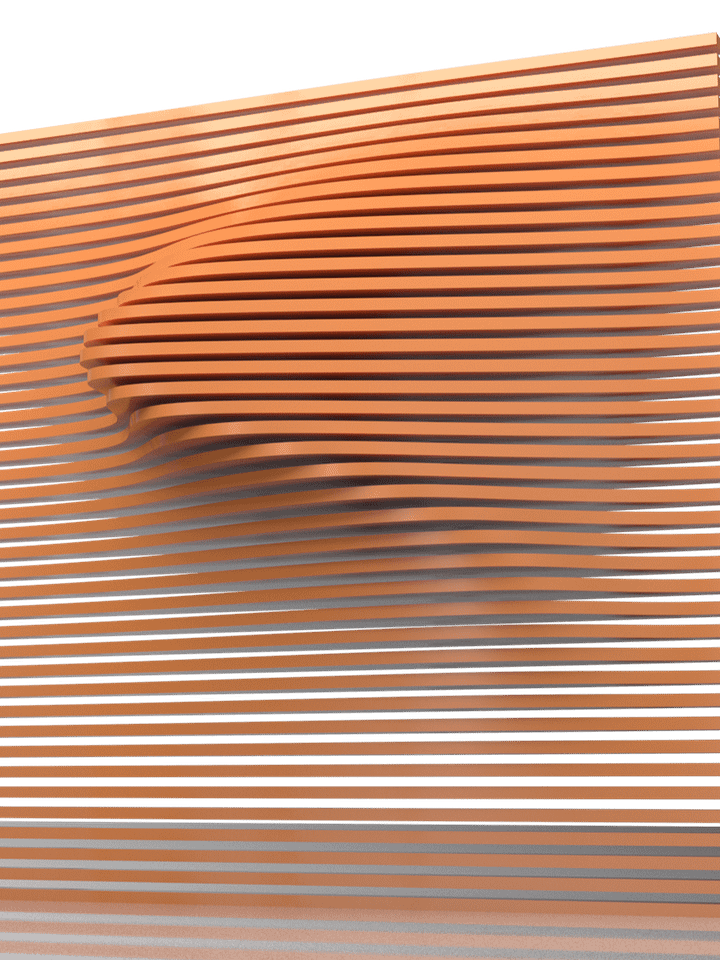 Parametric Wall Facade Design Grasshopper Rhino Files Download product image (2)