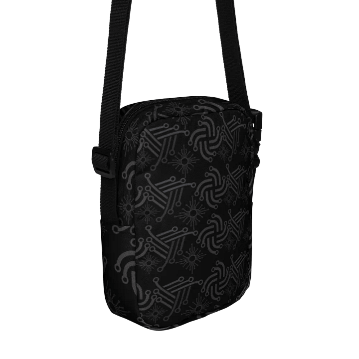 Cosmic Geometric tecno Crossbody Bag for men and woman tecis product image (2)