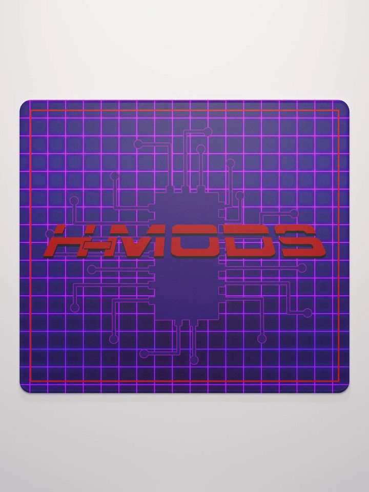 H-Mods Attack grid gaming mousepad product image (2)