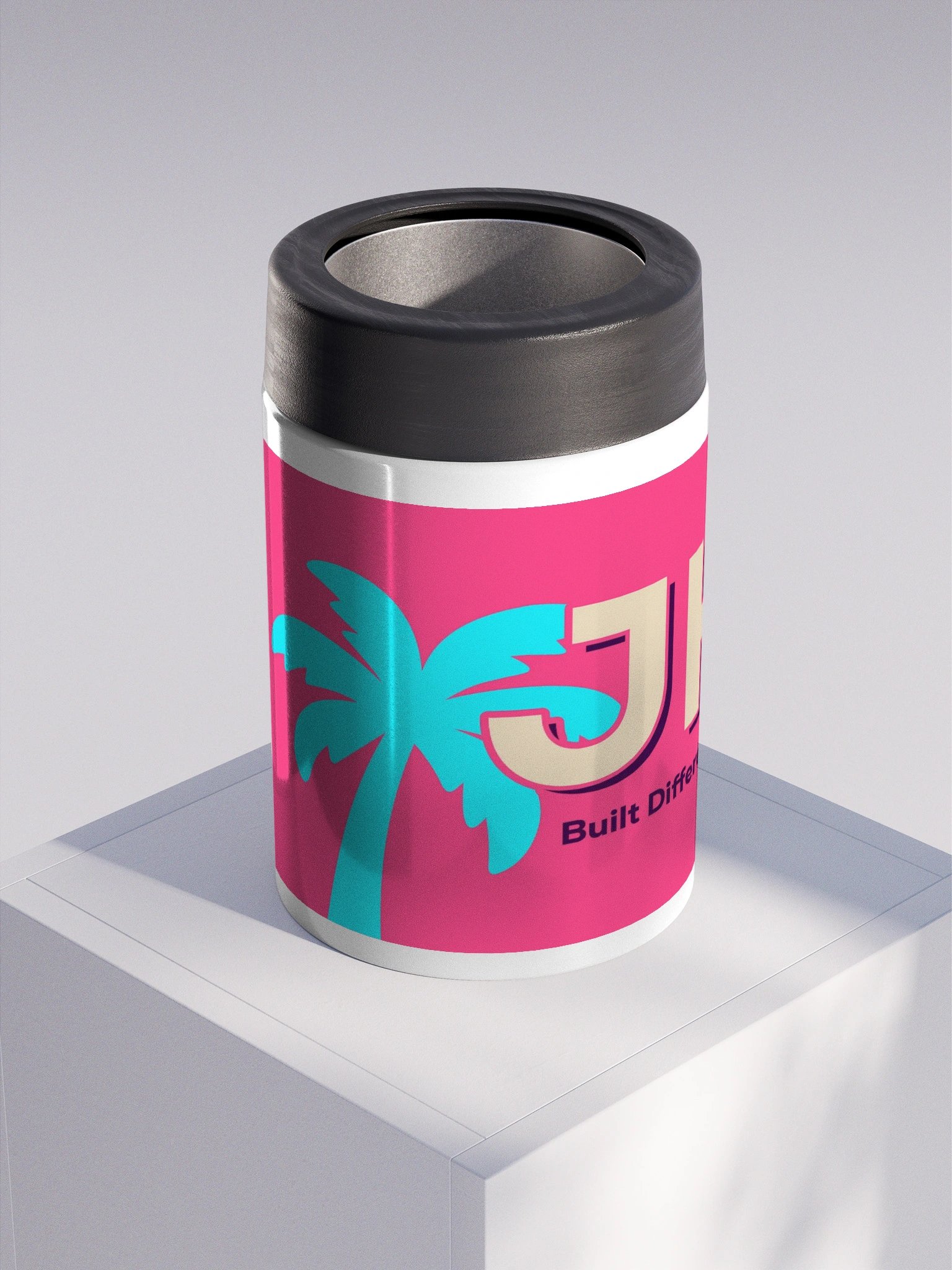 JHQ Stainless Steel Koozie - Built Different. Held Together. product image (3)