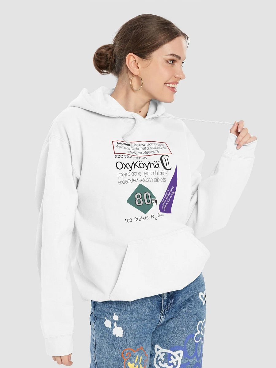 OXYKÖYHÄ VALKOINEN HUPPARI product image (7)