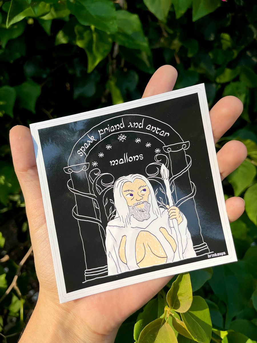 Gandalf naturales sticker product image (3)