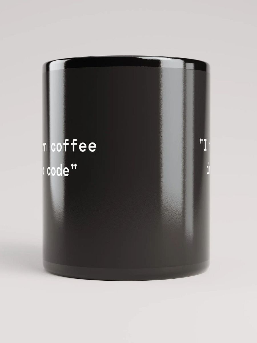 "I turn coffee into code" Mug product image (10)