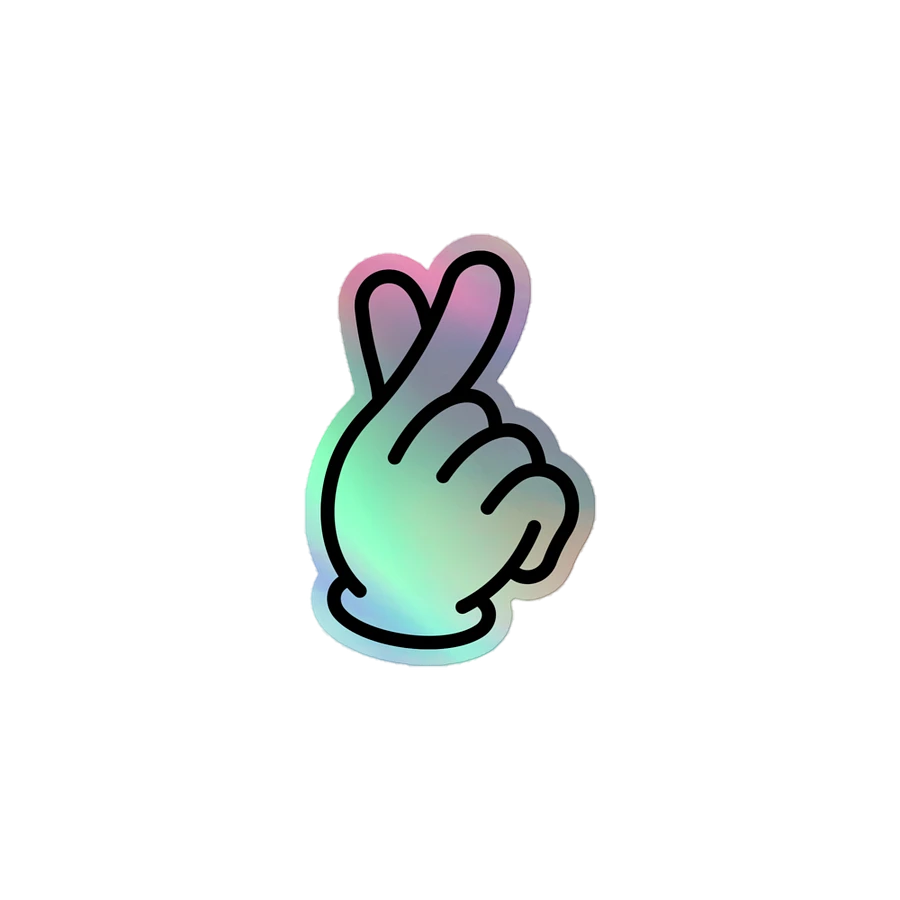 Finger heart holo product image (1)