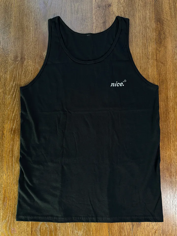 Nice. Athletics Tank Top (Black) product image (1)