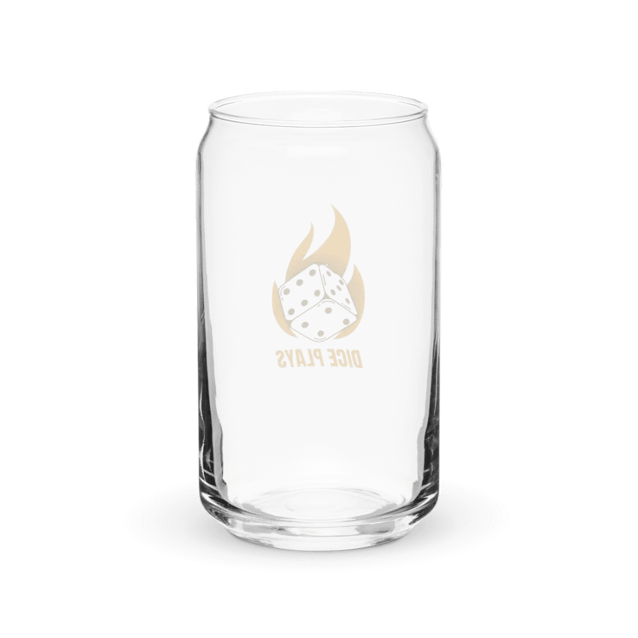 Diceplays Can Shaped Glass & Straw product image (38)