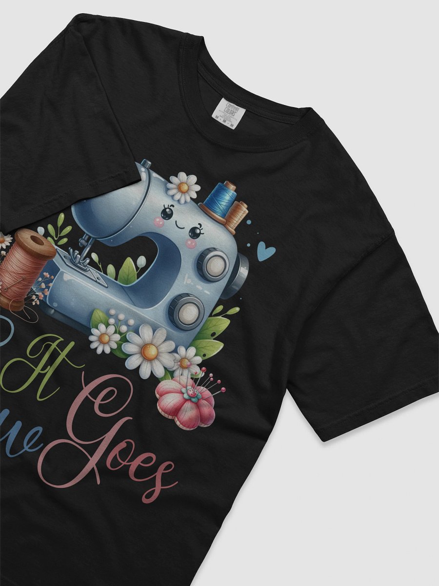 Sew Cute Smiling Sewing Machine T-Shirt product image (2)