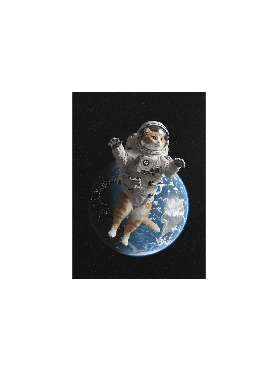The Great Cat-stronaut Poster product image (2)