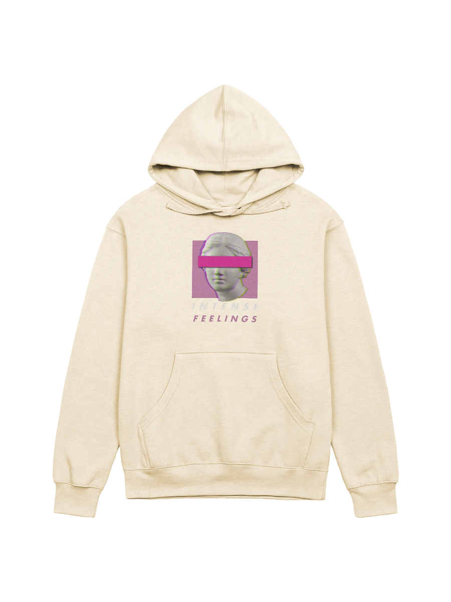 Glitchy Marble Bust Midweight Hoodie product image (1)