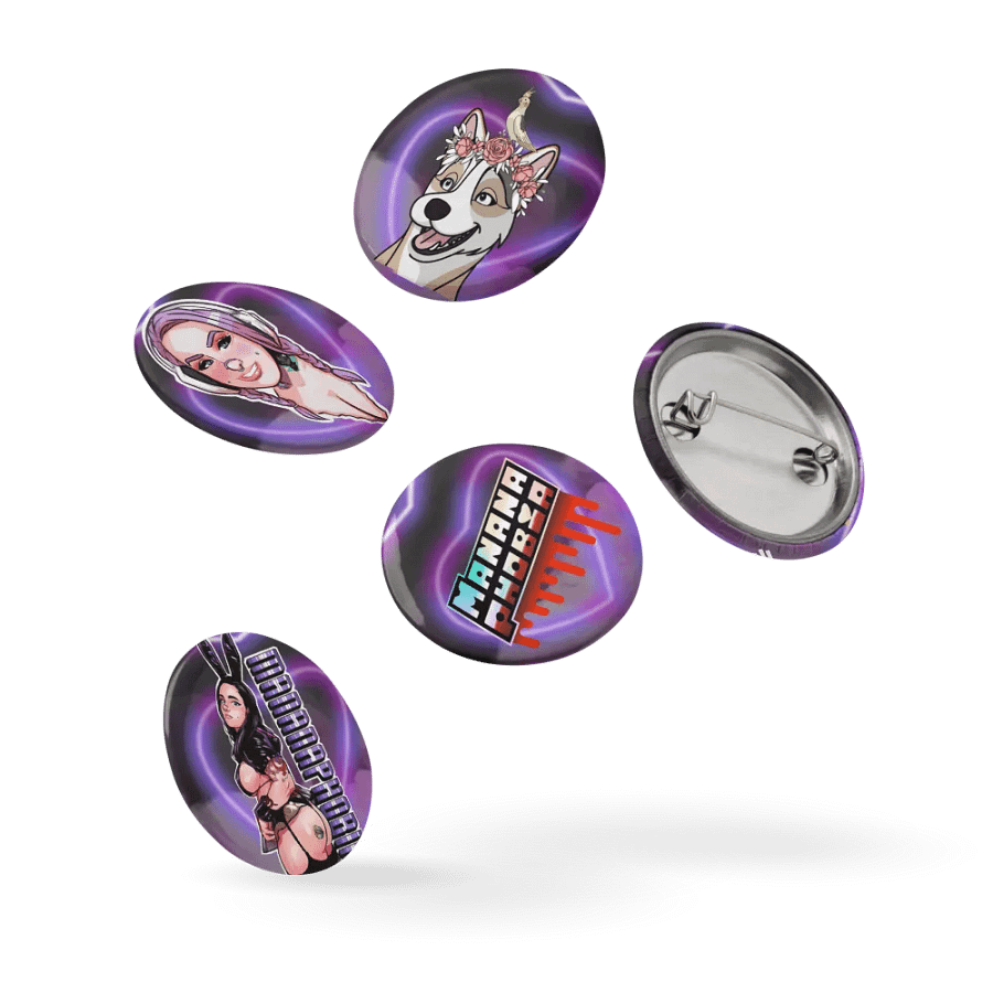 Mananaphobia Pin Set product image (9)