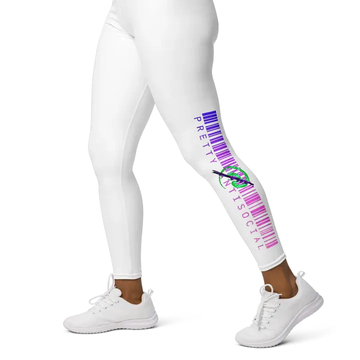 Pretty AntiSocial Barcode Logo Yoga Leggings product image (1)