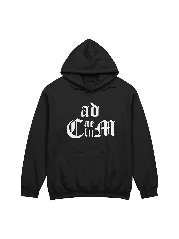 Generic Logo Pullover Hoodie (Black) product image (1)